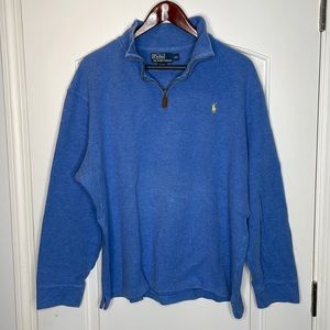 Ralph Lauren long sleeve polo blue size XXL.